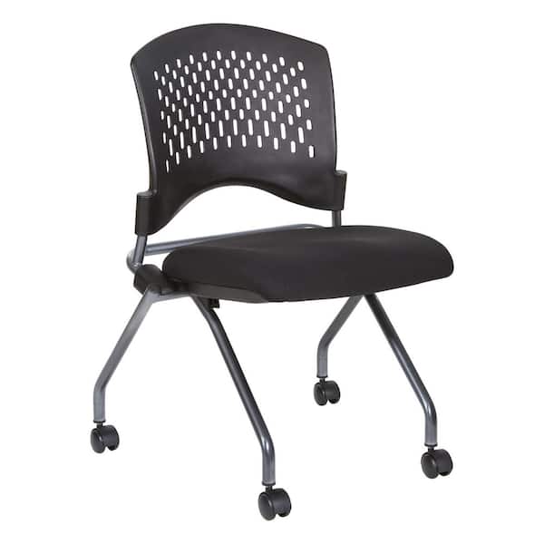 Coal FreeFlex Rolling Visitor Office Chair (Set of 2)