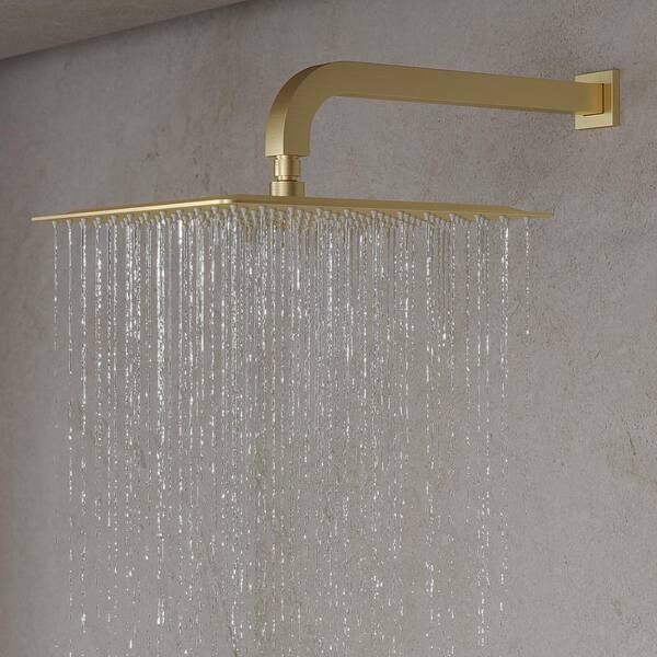 GRANDJOY ZenithRain Shower System 8-Spray 12 and 12 in. Dual Wall