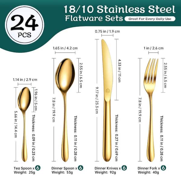 Cutlery Set 6 Pc Classic