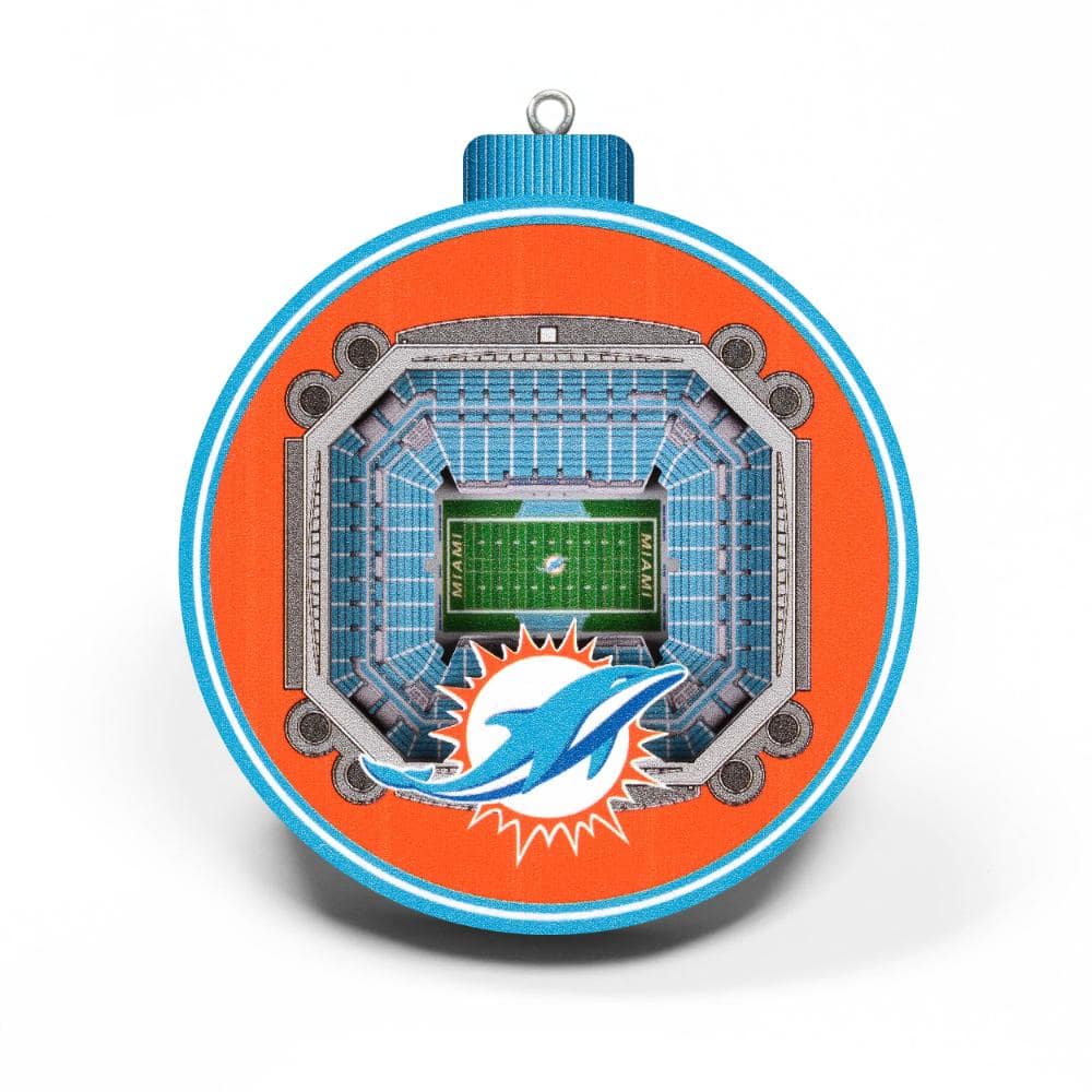 Miami Dolphins 3D StadiumView Ornament price history on PriceWatchPro
