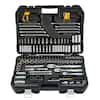 1/4 in., 3/8 in., and 1/2 in. Drive Polished Chrome Mechanics Tool Set (200-Piece)