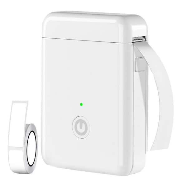 Portable Bluetooth Label Maker Machine with Tape, Mini Wireless Label Printer for Home Office Organization
