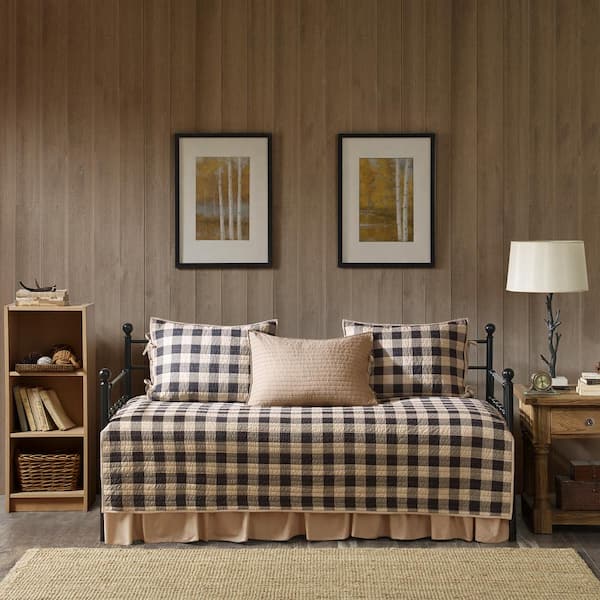 Woolrich Buffalo 5 Piece Tan Daybed, Jcpenney Bedding Sets Clearance
