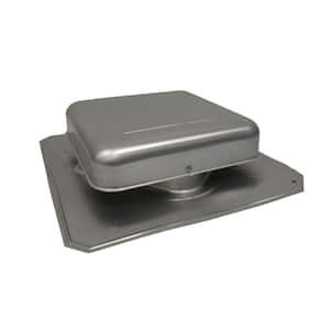 50 in. NFA Mill Aluminum Square-Top Static Roof Vent (Carton of 10)