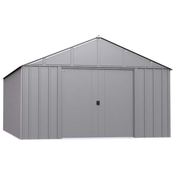 Arrow Classic Storage Shed 17 ft. W x 12 ft. D x 8 ft. H Metal Shed 194 sq. ft.