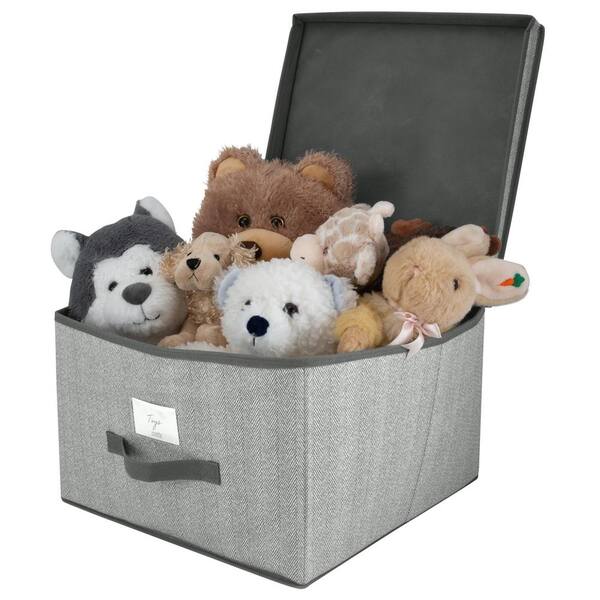 Grey Simplify Jumbo Storage Box