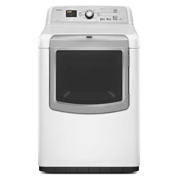 Maytag Bravos XL 7.3 cu. ft. Electric Dryer with Steam in White