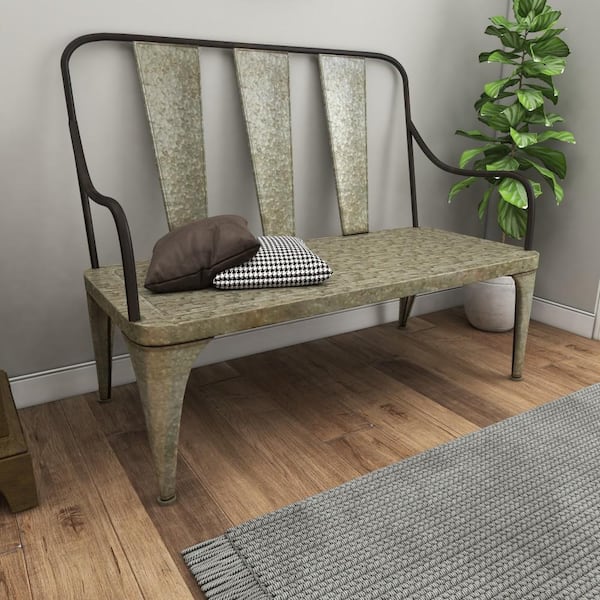 Farmhouse patio online bench