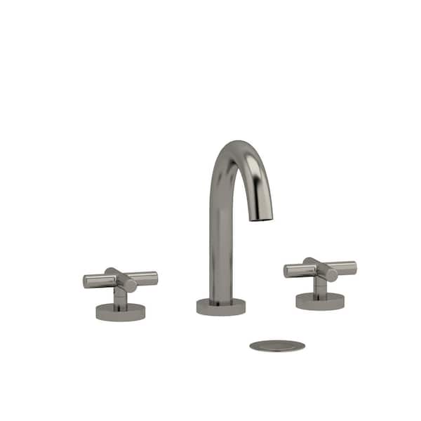 Riu 8 in. Widespread 2-Handle Bathroom Faucet in Brushed Nickel