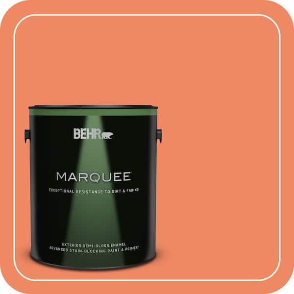 BEHR MARQUEE 1 gal. #P190-5 Orioles Semi-Gloss Enamel Exterior Paint & Primer
