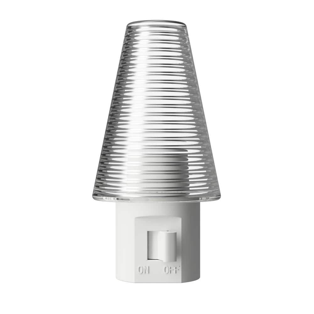 White Plastic Touch Control LED Night Light