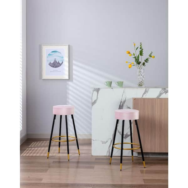 peach bar stools