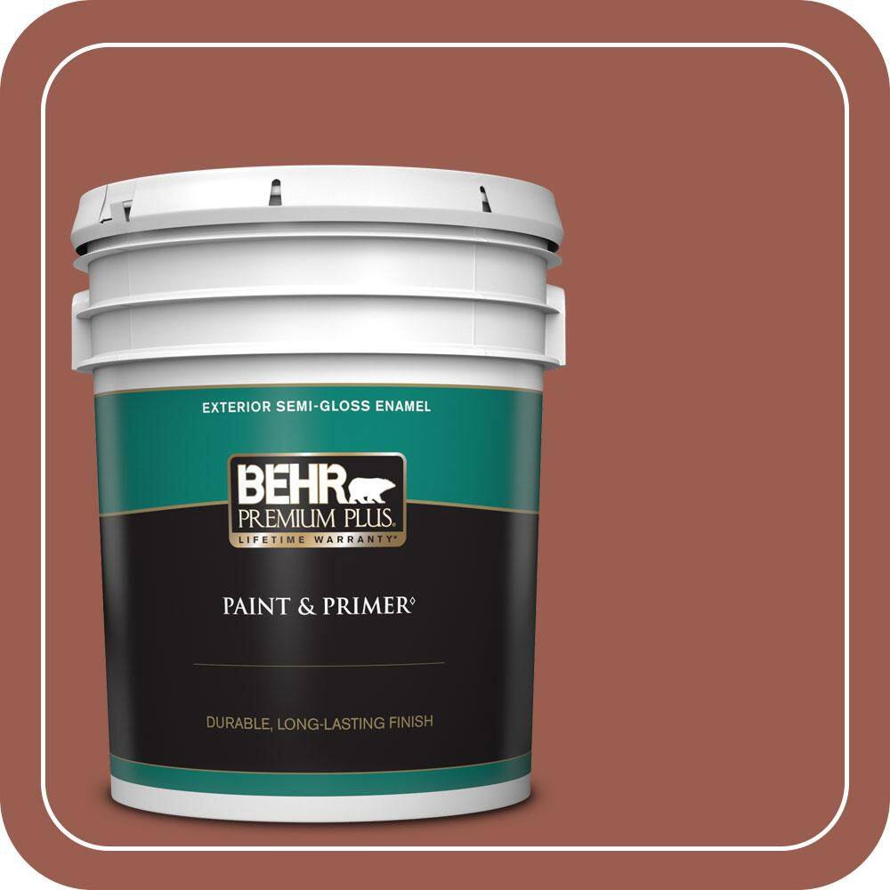 5 gal. #S160-6 Red Potato Semi-Gloss Enamel Exterior Paint & Primer price history on PriceWatchPro