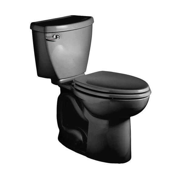 American Standard Cadet 3 Powerwash 2-piece 1.6 GPF Elongated Toilet in Black