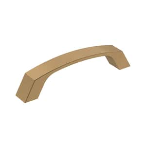 Premise 3-3/4 in. (96mm) Modern Champagne Bronze Arch Cabinet Pull