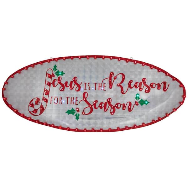 43" LED Lighted Holographic Merry Christmas Sign Outdoor Decoration