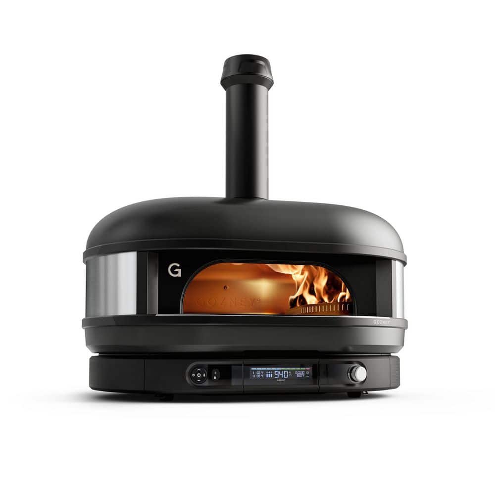 Dome XL Off Black Natural Gas Pizza Oven