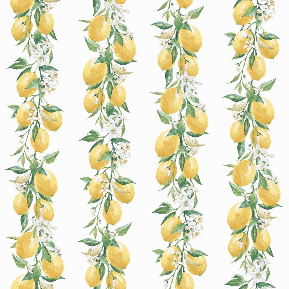 lemon-stripe-white-yellow-green-matte-finish-vinyl-on-non-woven-non