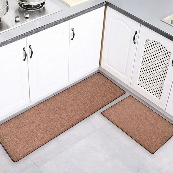 StyleWell Micro Elegance Chavet Lattice 18 in. x 48 in. Kitchen Mat 734725  - The Home Depot