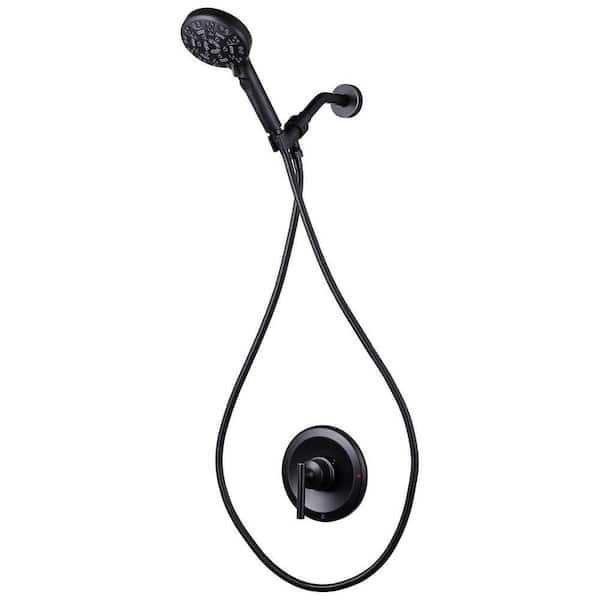 Single Handle 6-Spray Patterns 4.7 in. Shower Faucet 1.8 GPM with Adjustable Heads in Oil Rubbed Bronze