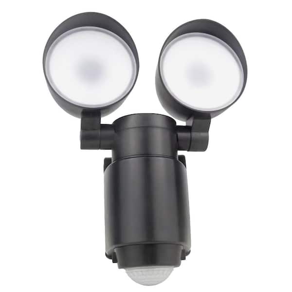 Everyday Home, Dual Head Motion Sensor LED Wireless Security Light- Outdoor Porch, Deck, Window Adjustable Light, Battery Powered- By Stalwart Security- Black Everyday Home, Dual Head Motion Sensor LED Wireless Security Light- Outdoor Porch, Deck, Window Adjustable Light, Battery Powered- By Stalwart Security- Black