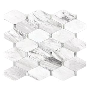 Innovera Decor by Palram 48 x 0.6 Metal Corner Piece Tile Trim in Silver (Set of 4) 706610