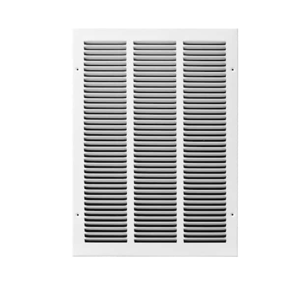 Everbilt 12 in. x 14 in. White Return Air Grille