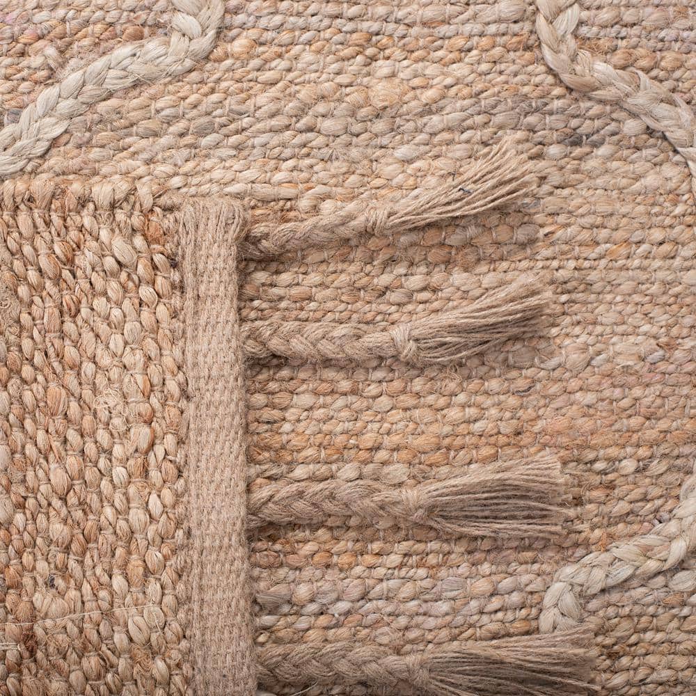 Handmade Natural Wool Rectangular 9' x 12' Area Rug