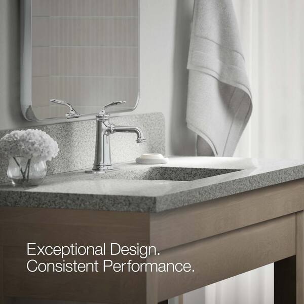 KOHLER Bellera Single Handle Single-Hole Deck Mount Bathroom Faucet in Polished Chrome