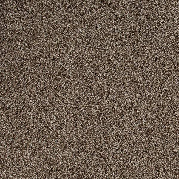 Rockaway III-Journey-Brown 58 oz. Polyester Textured Carpet - Installation Required