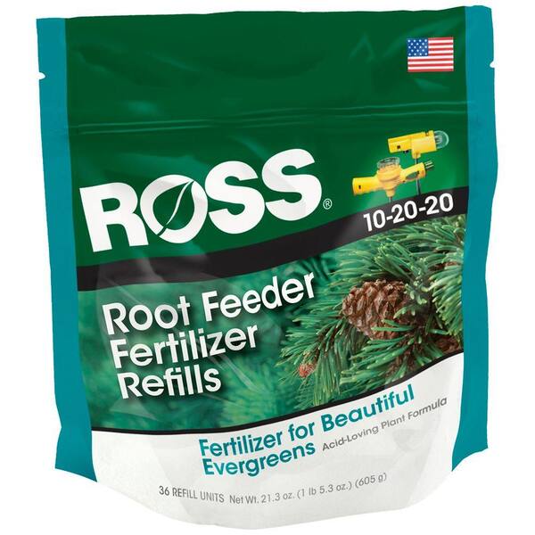 Ross 1.33 lb. Root Feeder Fertilizer Refills for Evergreens (36-Pack