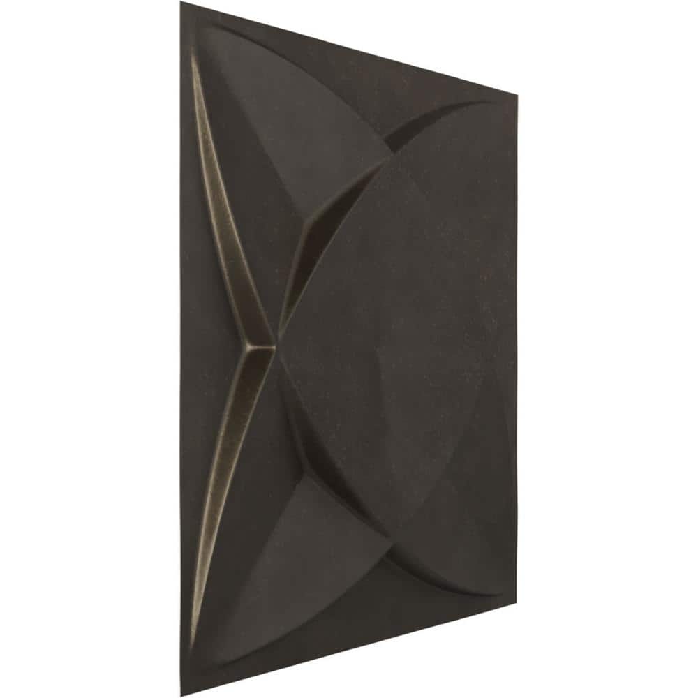 Universal Aged Metallic Weathered Steel 3D Wall Panel