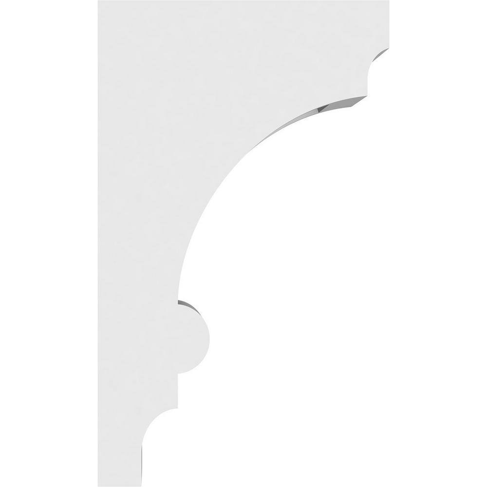 Primed Tan Urethane Corbel 10" H x 3" W x 6" D
