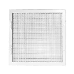 14 in. x 14 in Adjustable, Single Deflection, 1 Way Supply Register for Duct Opening 14 in. W x 14 in. H