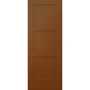30 in. x 80 in. Birkdale Hazelnut Stain Smooth Hollow Core Molded Composite Interior Door Slab