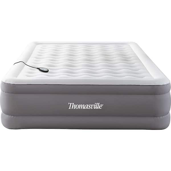 Boyd Sleep Duratex Pillow Top Elevated Inflatable Air Bed with Air Pump, Queen