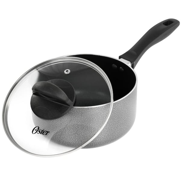 Oster Clairborne 8 Inch Aluminum Frying Pan in Charcoal Grey - Bed Bath &  Beyond - 35275391