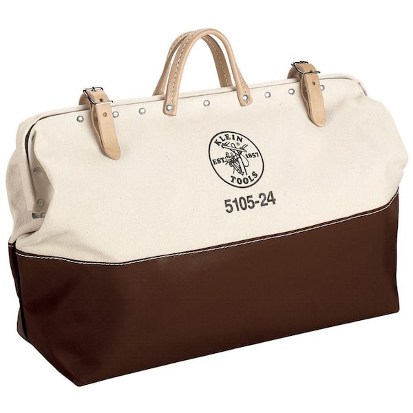 Klein Tools 24 in. High-Bottom Canvas Tool Bag