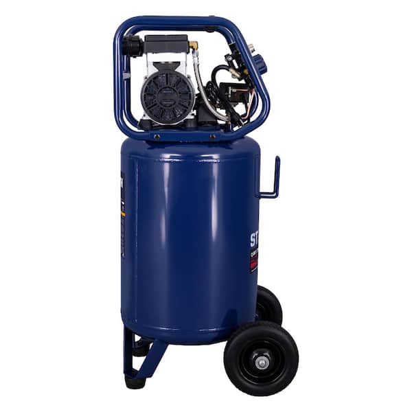 Stealth 20-Gallon Single Stage Portable Electric Vertical Air Compressor Stealth 20-Gallon Single Stage Portable Electric Vertical Air Compressor
