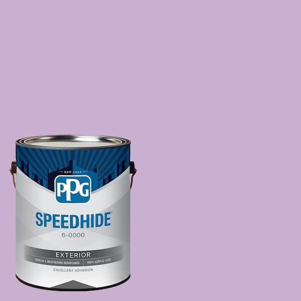 SPEEDHIDE 1 gal. PPG1249-4 Windsor Purple Flat Exterior Paint