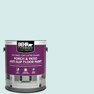 1 gal. #HDC-MD-23 Ice Mist Textured Low-Lustre Enamel Interior/Exterior Porch and Patio Anti-Slip Floor Paint