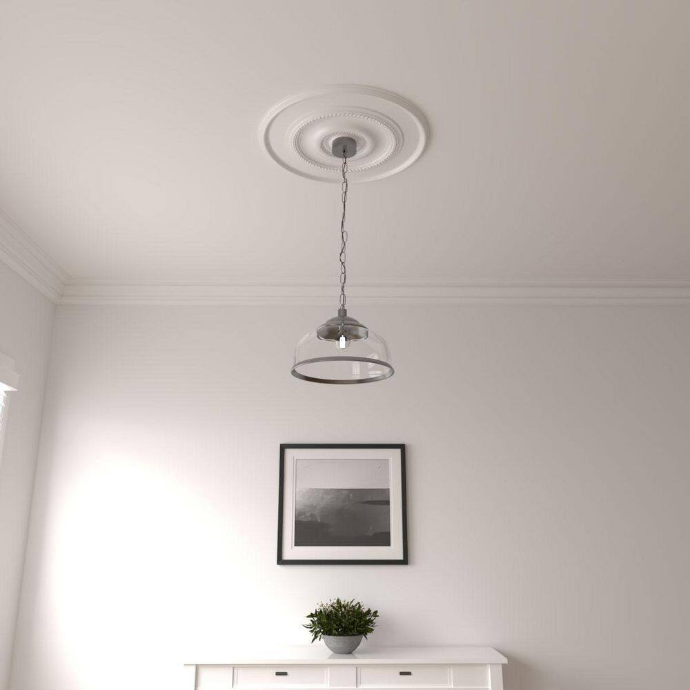 Reece 24" Primed Traditional Ceiling Medallion