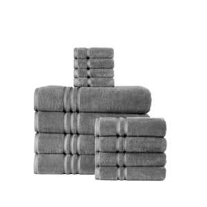 Florentin 6 Piece Turkish Cotton Towel Set Alcott Hill Color: Gray