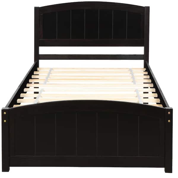 Wood Slat Bed Frame, Adjustable Bed Frame Headboard Adapter Ikea Colombia