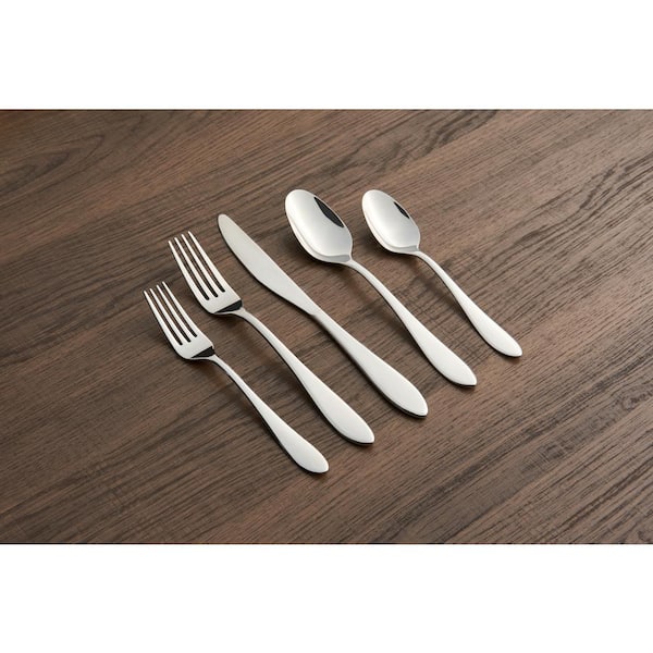 Ivy Bronx Jerritt Stainless Steel Flatware Set - Service for 8