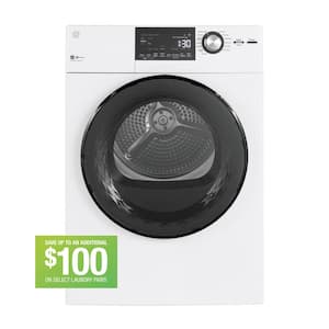 4.3 cu. ft. Vented Front Load Stackable Electric Dryer in White