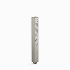 Shift Plus 2-Spray Patterns 1.13 in. Wall Mount Handheld Shower Head 1.75 GPM in Vibrant Brushed Nickel