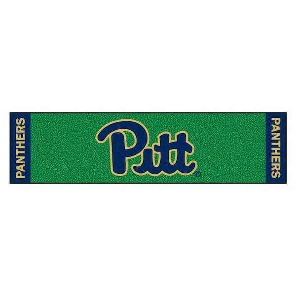FANMATS NCAA University of Pittsburgh 1 ft. 6 in. x 6 ft. Indoor 1-Hole Golf Practice Putting Green