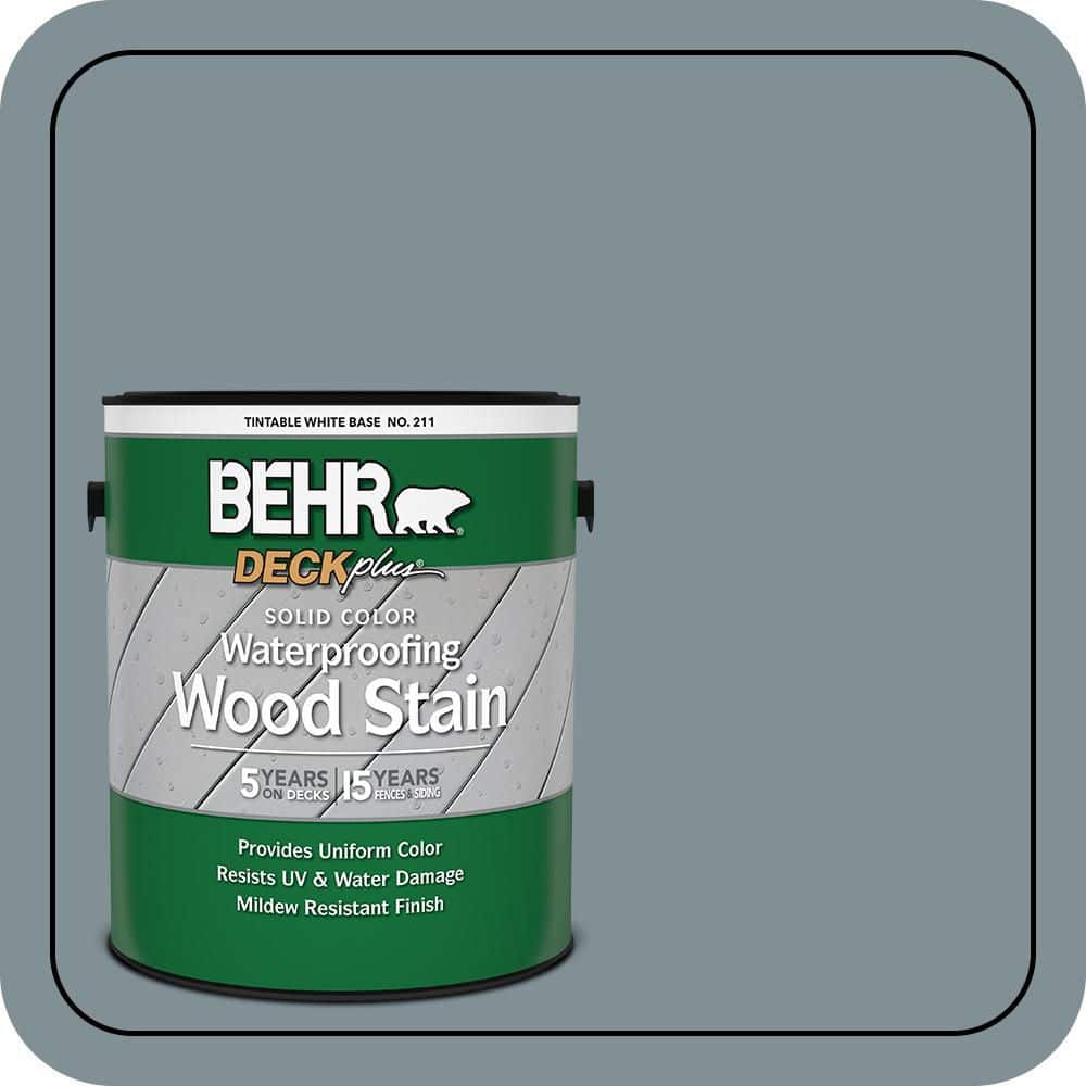 BEHR DECKplus 1 gal. #740F-4 Dark Storm Cloud Solid Color