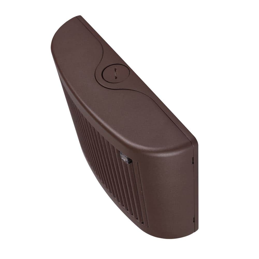 Bronze Matte Outdoor LED Emergency Wall Light